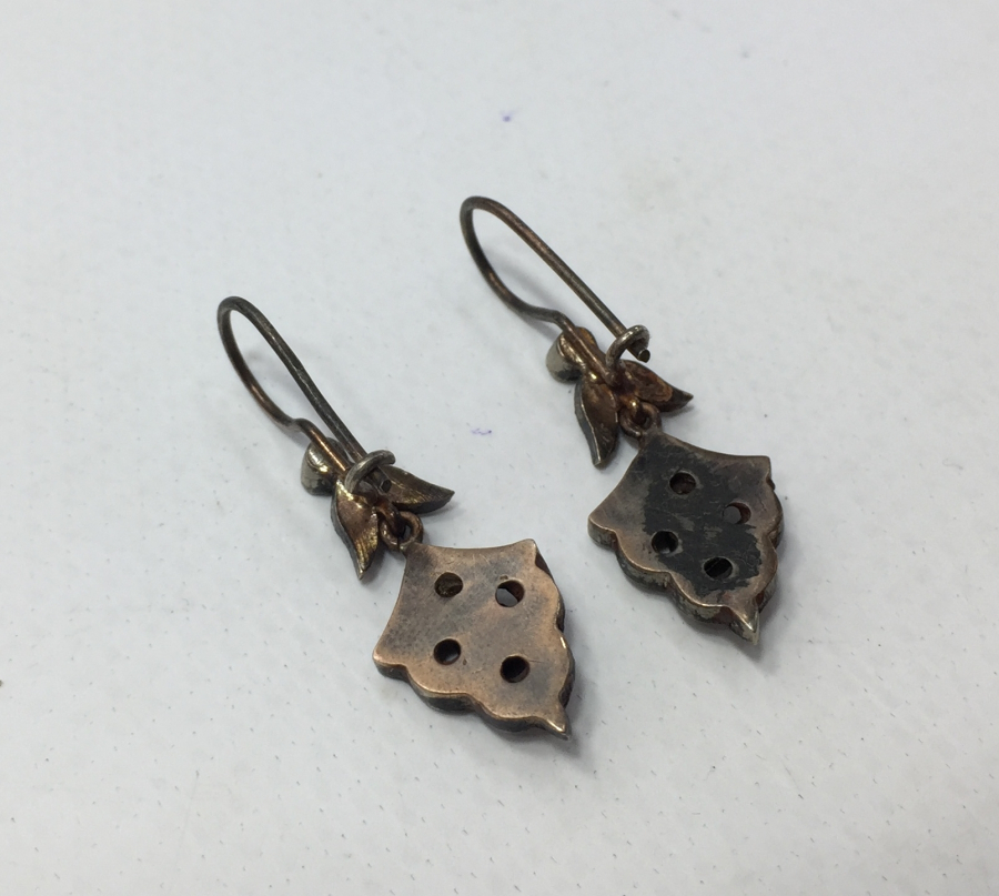 ÖZEL YAPIM ELMAS TAŞLI KÜPE