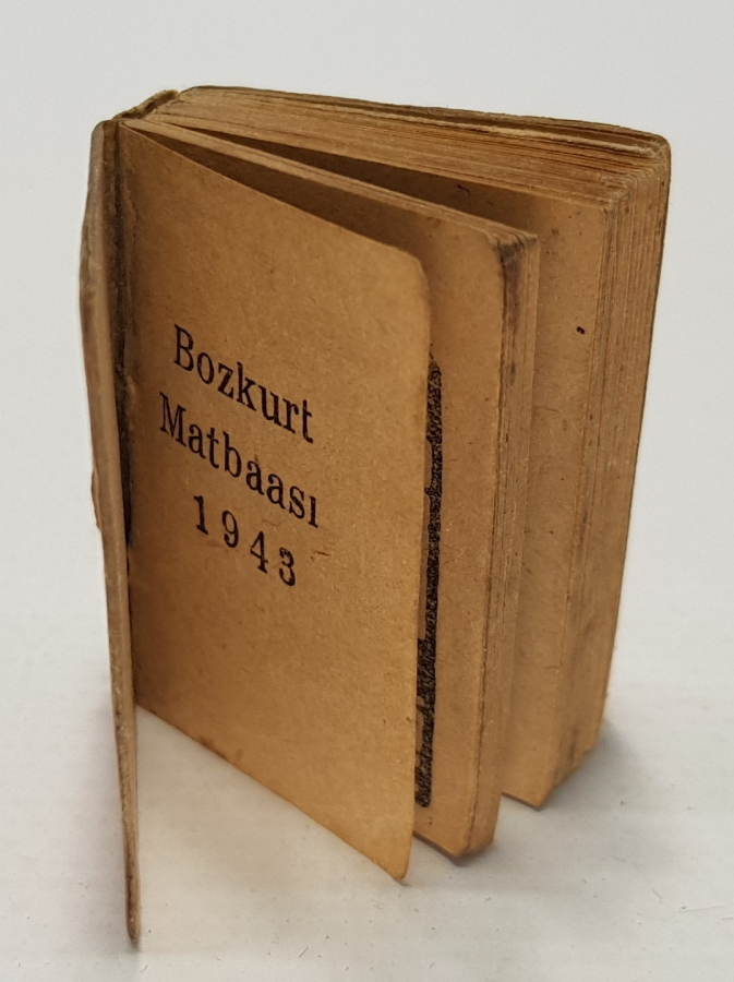 1943 BASKI MİNİ KUR'AN-I KERİM 