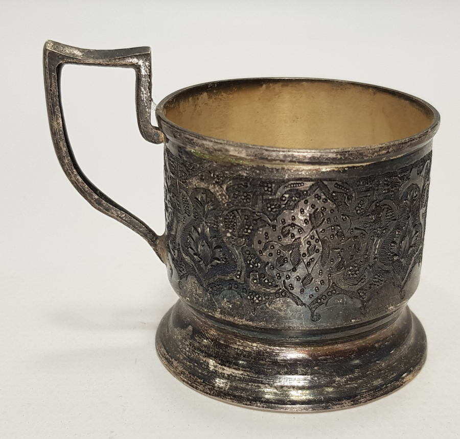 84 DAMGALI FUL KALEM İŞÇİLİKLİ GÜMÜŞ İSTAKA 