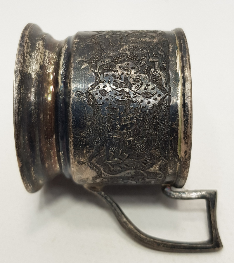 84 DAMGALI FUL KALEM İŞÇİLİKLİ GÜMÜŞ İSTAKA 