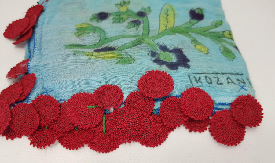 BERGAMA KOZAK YÖRESİ İĞNE OYASI YAZMA