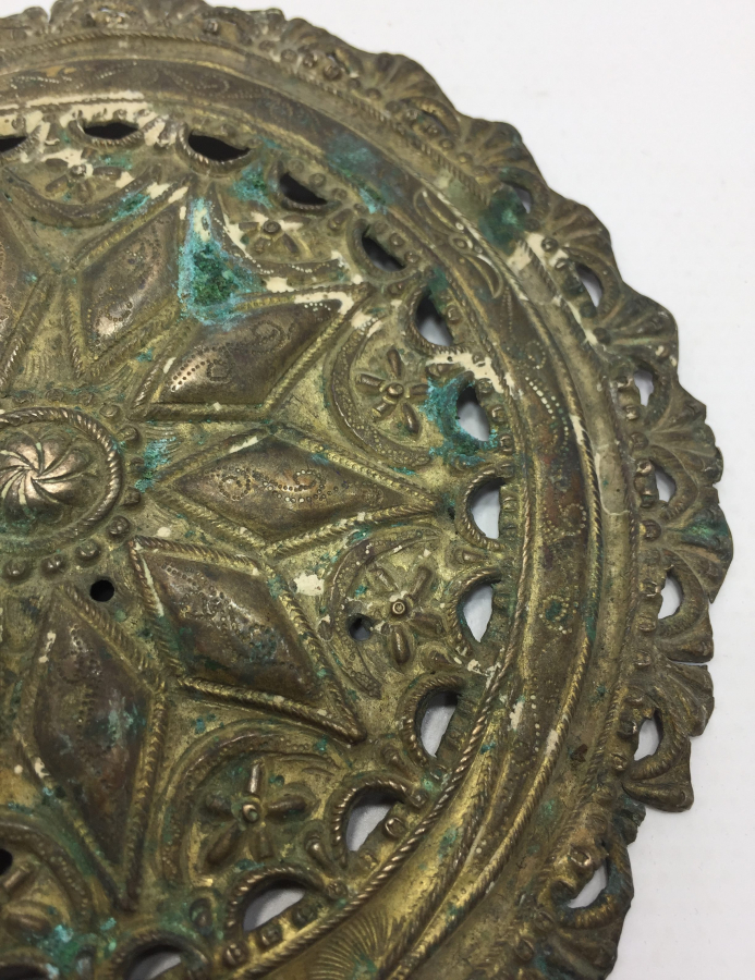 OSMANLI DÖNEMİ 1800 BAŞLARI AY YILDIZLI VE ÇARK-I FELEKLİ GELİN TEPELİĞİ