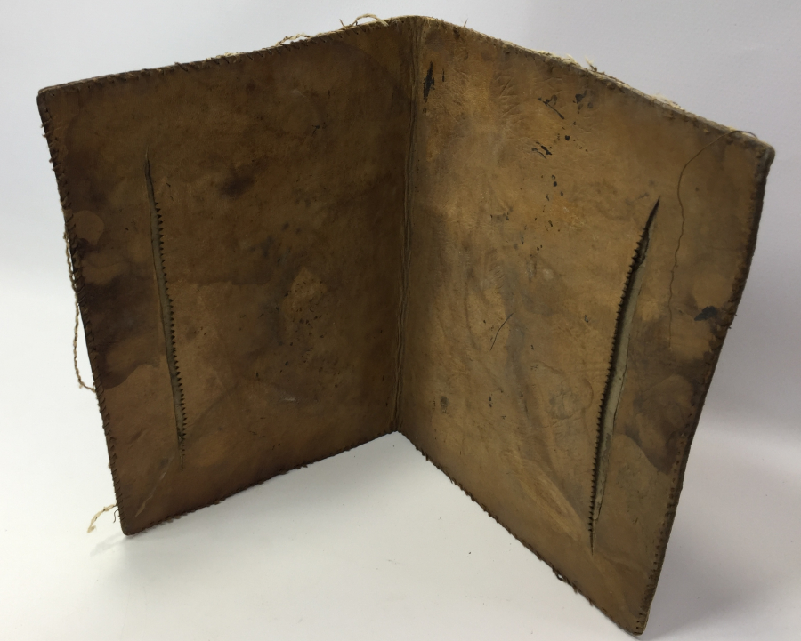 OSMANLI DÖNEMİ DERİDEN MAMUL SÜMEN - EVRAK SÜMENİ