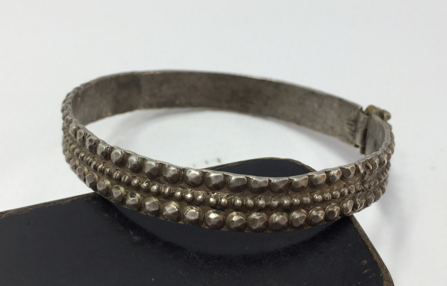 OSMANLI DÖNEMİ GÜVERSE İŞÇİLİKLİ BAYAN BİLEKLİĞİ