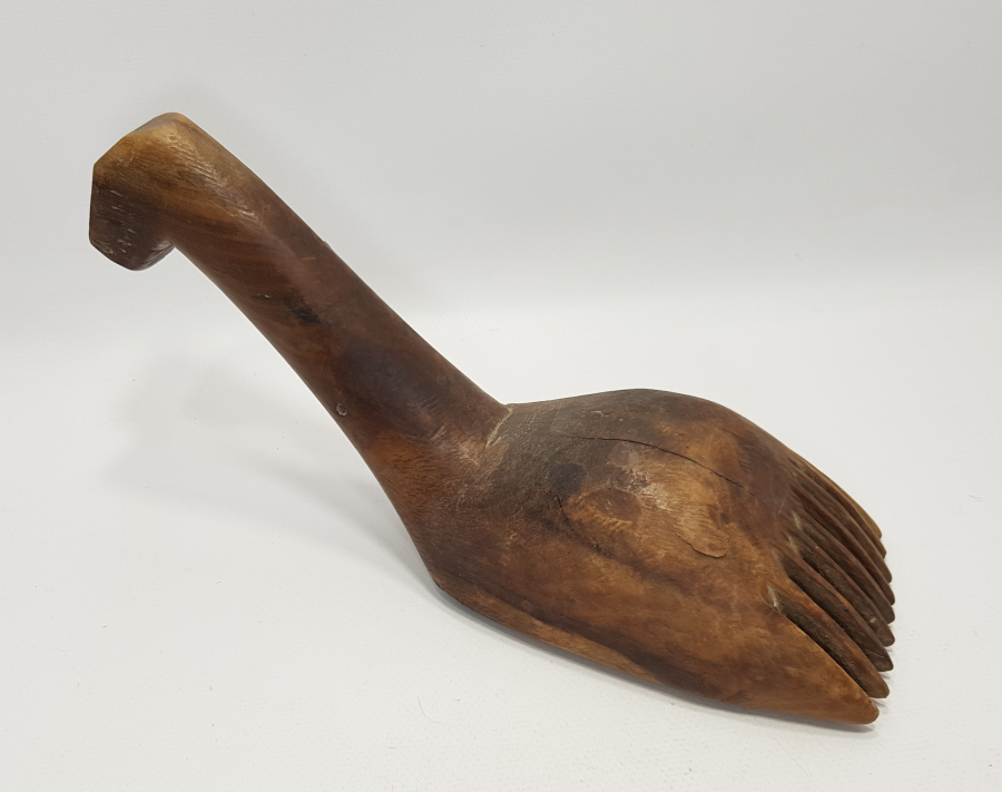 OSMANLI DÖNEMİ ÖRDEK FORMLU AHŞAP KİRKİT