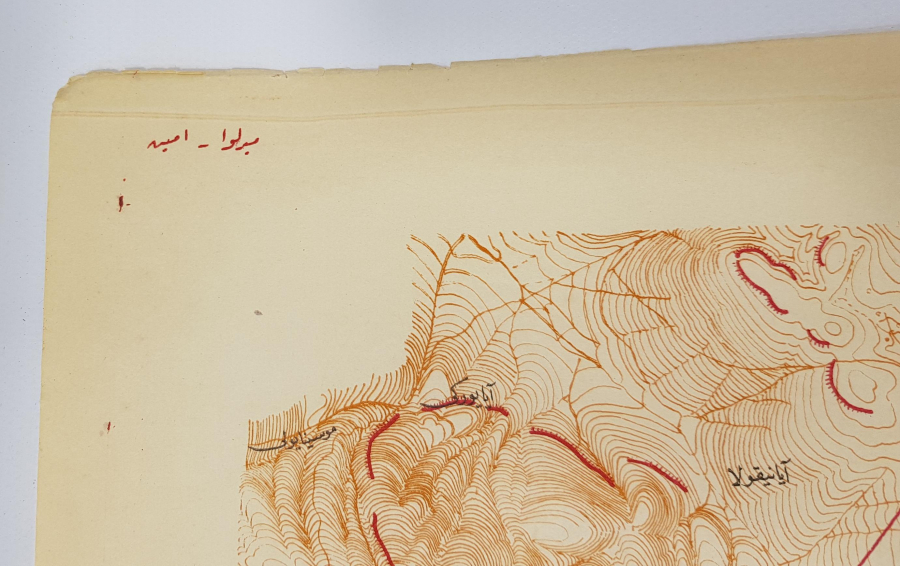 OSMANLICA ASKERİ HARİTA