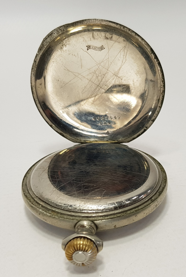 OSMANLICA ŞİRKETİ HAYRİYE YAZILI ZENITH CEP SAATİ