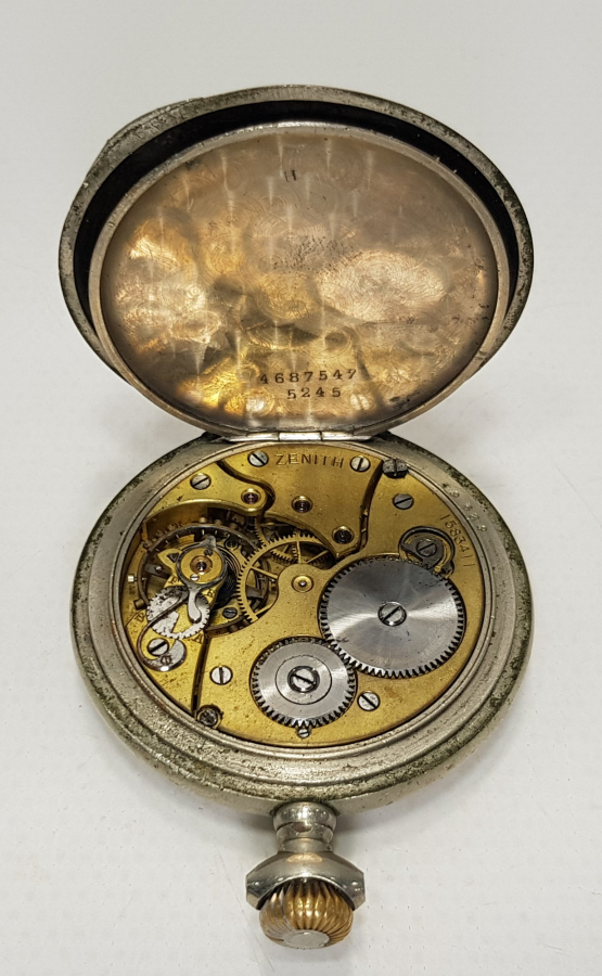 OSMANLICA ŞİRKETİ HAYRİYE YAZILI ZENITH CEP SAATİ