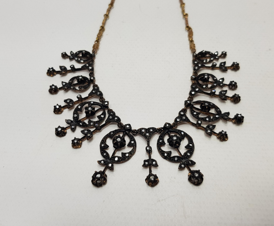 SU YOLU MODELİ ELMAS GERDANLIK 