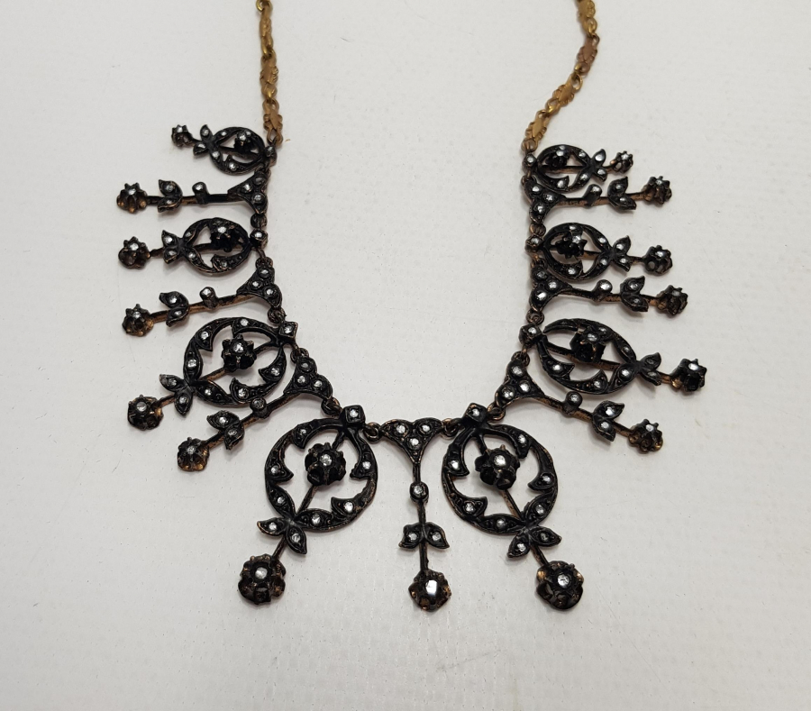 SU YOLU MODELİ ELMAS GERDANLIK 