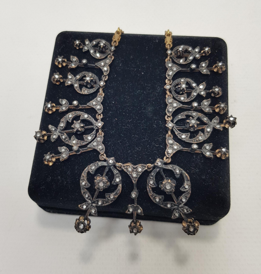 SU YOLU MODELİ ELMAS GERDANLIK 