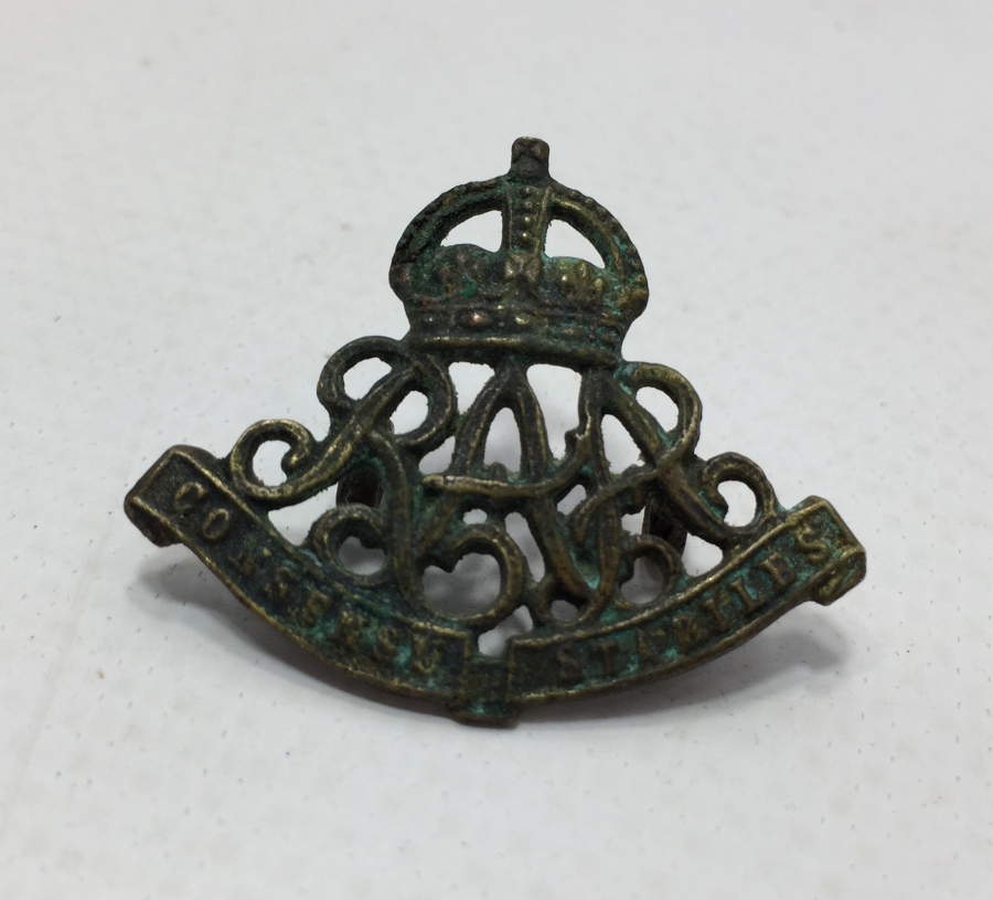 1. DÜNYA SAVAŞI DÖNEMİ İNGİLİZ ASKER ROZETİ