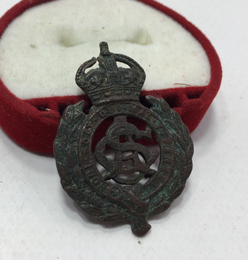 1. DÜNYA SAVAŞI DÖNEMİ KRALİYET ARMALI İNGİLİZ ROZET