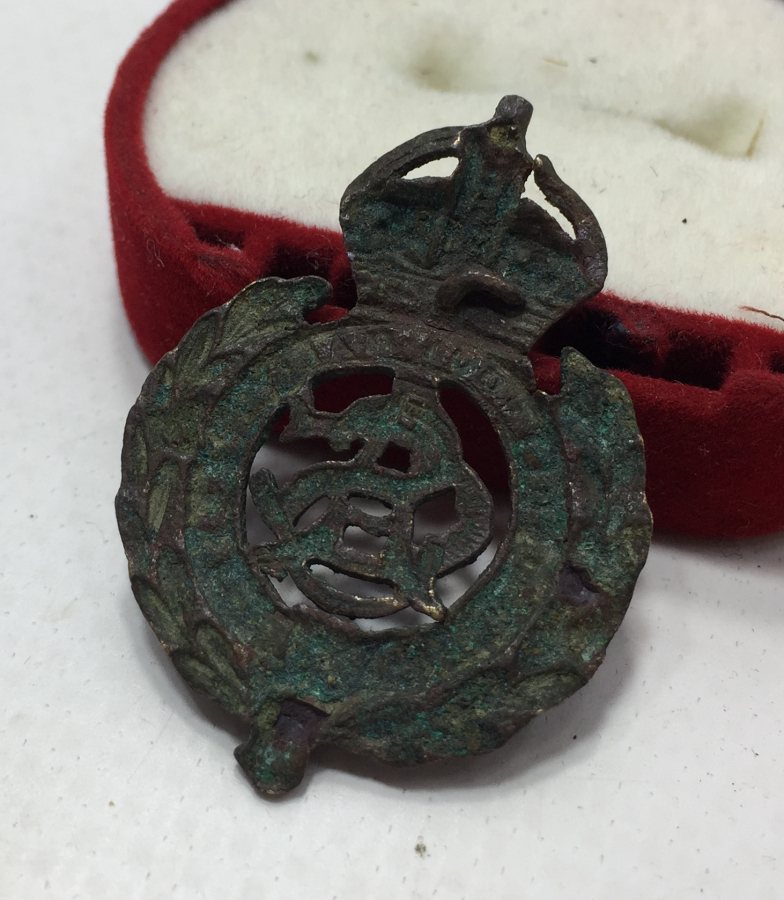 1. DÜNYA SAVAŞI DÖNEMİ KRALİYET ARMALI İNGİLİZ ROZET