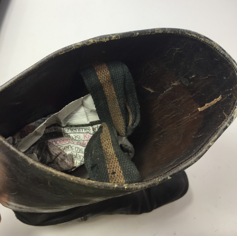 1. DÜNYA SAVAŞI DÖNEMİ SUBAY ÇİZMESİ