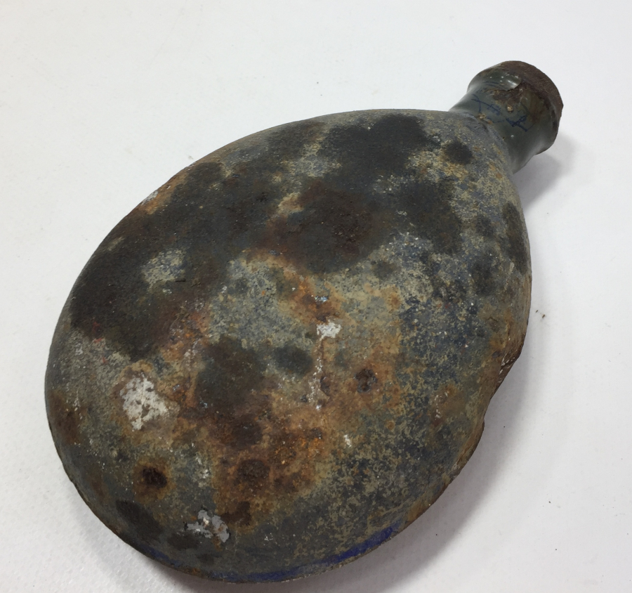 1. DÜNYA SAVAŞI EMAYE MANTAR KAFA ALMAN ASKER MATARASI