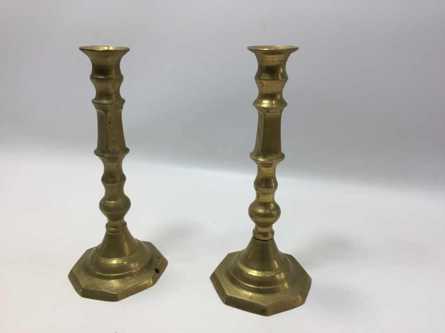 ANTİKA ÇİFT MUMLUK - ŞAMDAN