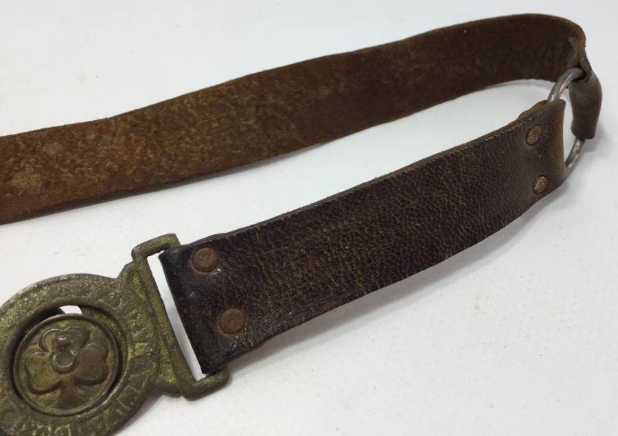 ANTİKA YAVRU KURT İZCİ KEMERİ