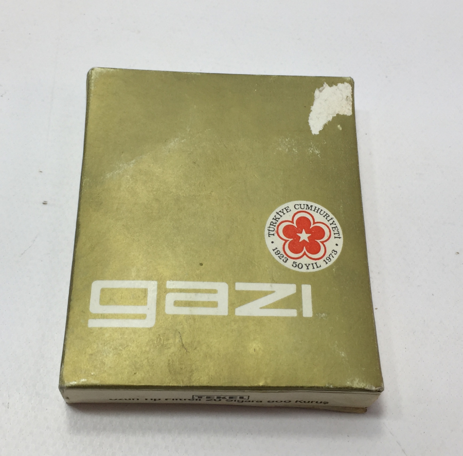 CUMHURİYETİMİZİN 50. YILINA ÖZEL YAPILMIŞ AÇILMAMIŞ SİGARA