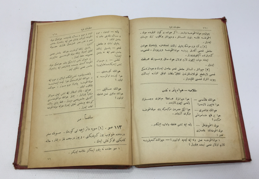 OSMANLI DÖNEMİ BOL GÖRSELLİ FEN KİTABI