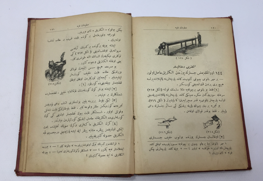 OSMANLI DÖNEMİ BOL GÖRSELLİ FEN KİTABI