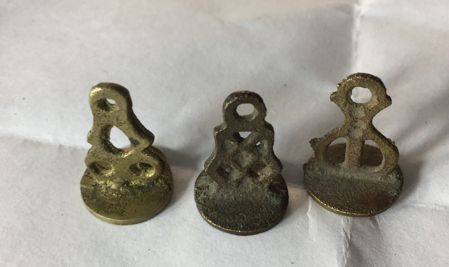 OSMANLI DÖNEMİ EL KAZIMA 3 ADET MÜHÜR