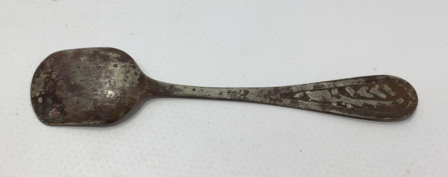 OSMANLI DÖNEMİ GÜMÜŞ VE YAZILI ŞİFA KAŞIĞI