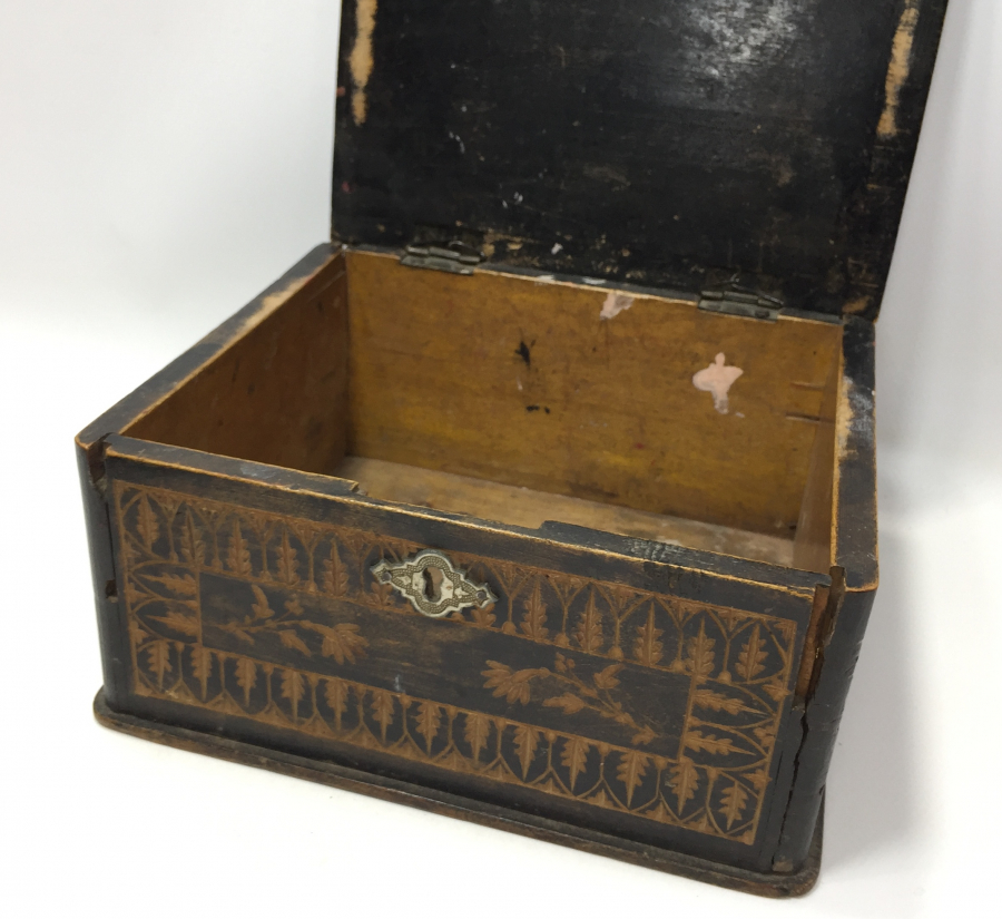 OSMANLI DÖNEMİ HER YÜZÜ İŞLEMELİ MÜCEVHER KUTUSU