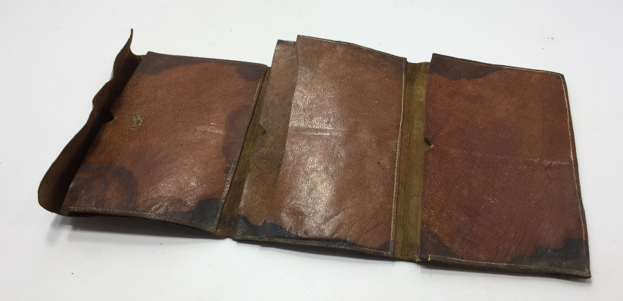 OSMANLI DÖNEMİ İÇİ OSMANLICA YAZILI POLİS CÜZDANI