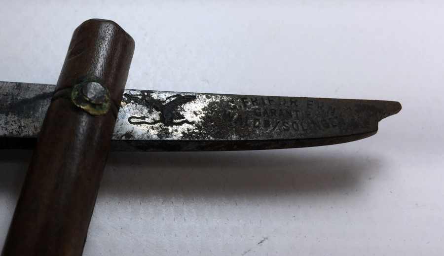 OSMANLI DÖNEMİ İLK DÖNEM BERBER USTURALARINDAN KUKA SAPLI USTURA