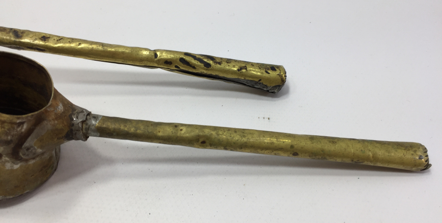 OSMANLI DÖNEMİ KAHVECİ İŞİ 2 ADET CEZVE