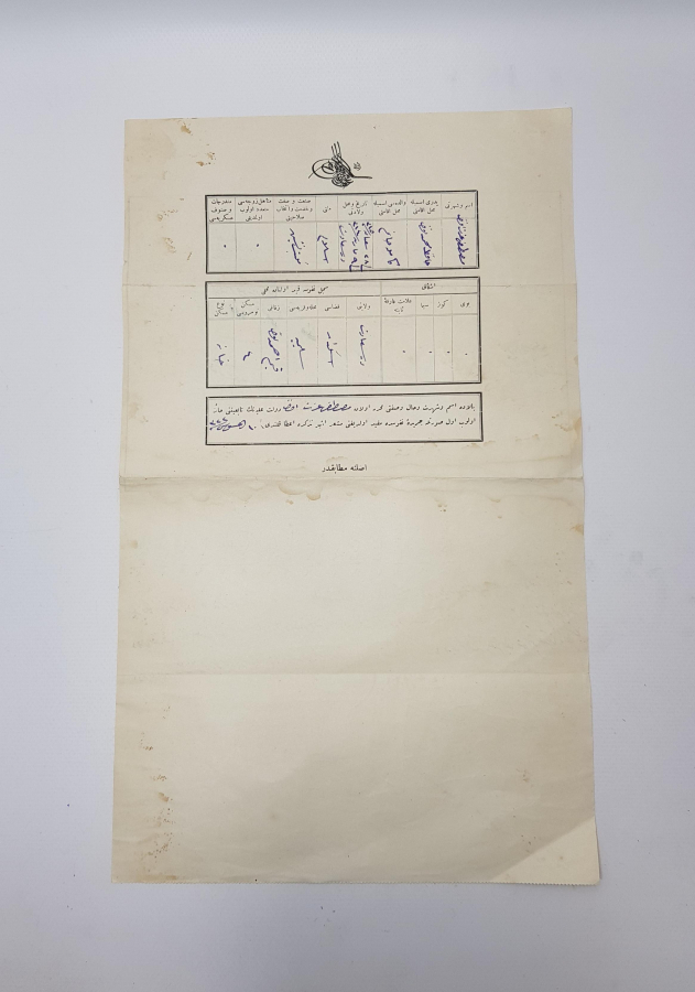 OSMANLI DÖNEMİ MEKTEBİ SULTANİ DİPLOMASI 