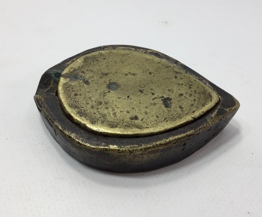 OSMANLI DÖNEMİ METAL BASKI KALIBI