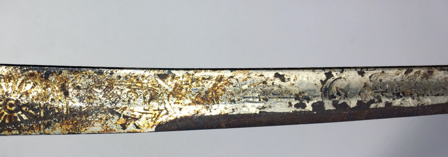 OSMANLI DÖNEMİ NADİR FORMDA SÜVARİ SUBAY KILICI