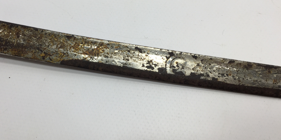 OSMANLI DÖNEMİ NADİR FORMDA SÜVARİ SUBAY KILICI