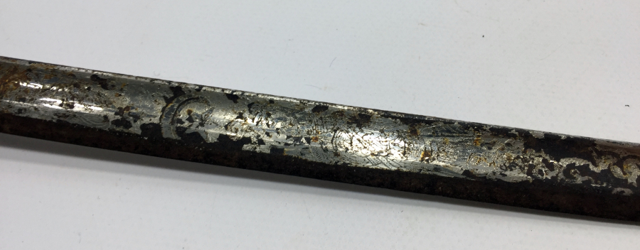 OSMANLI DÖNEMİ NADİR FORMDA SÜVARİ SUBAY KILICI