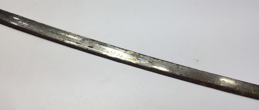 OSMANLI DÖNEMİ NADİR FORMDA SÜVARİ SUBAY KILICI