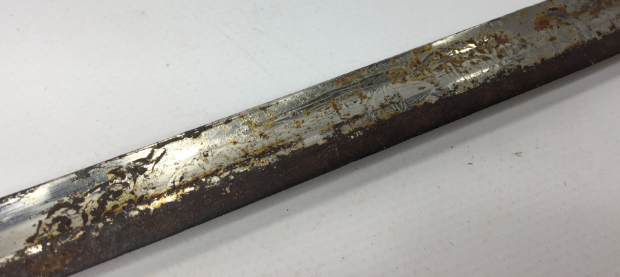 OSMANLI DÖNEMİ NADİR FORMDA SÜVARİ SUBAY KILICI