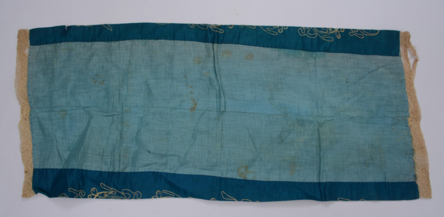 OSMANLI DÖNEMİ SUZENİ İŞÇİLİKLİ TUĞRA İŞLEMELİ İPEK YASTIK YÜZÜ