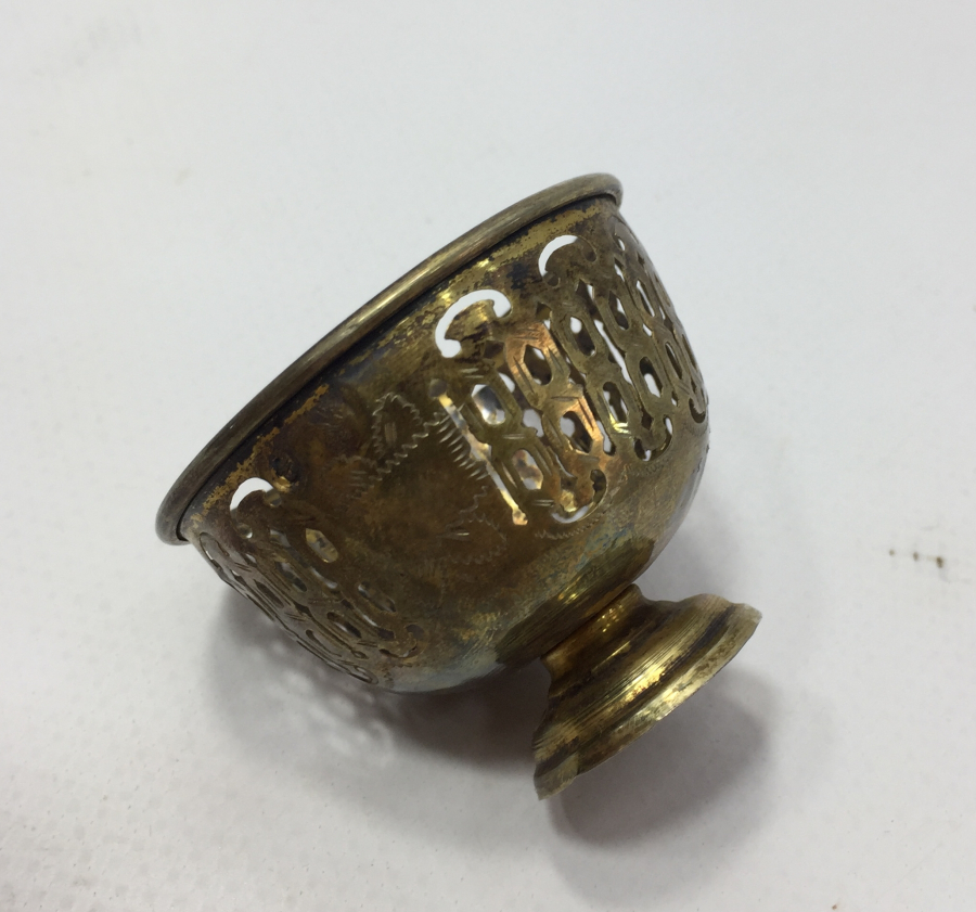 OSMANLI DÖNEMİ TESTERE İŞÇİLİKLİ TUĞRALI FİNCAN ZARFI