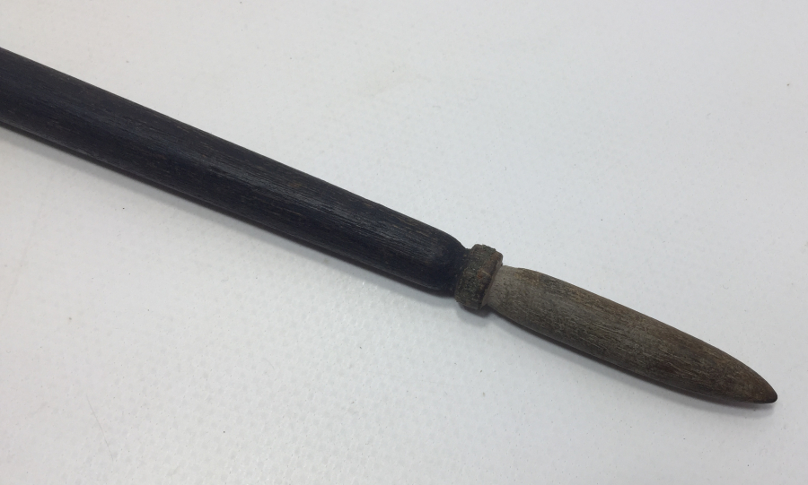 OSMANLI DÖNEMİ UCU SİKKE FORMUNDA OKUMA ÇUBUĞU