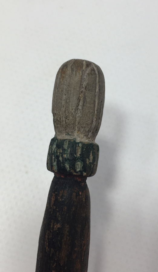 OSMANLI DÖNEMİ UCU SİKKE FORMUNDA OKUMA ÇUBUĞU