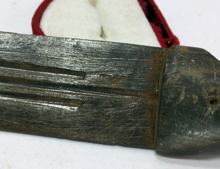 OSMANLI DÖNEMİ ÜSTÜ OSMANLICA YAZILI BURSA KAMASI