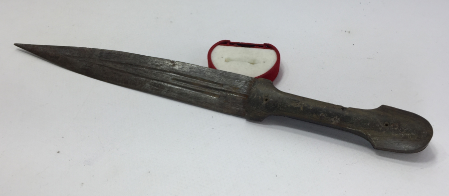 OSMANLI DÖNEMİ ÜSTÜ OSMANLICA YAZILI BURSA KAMASI