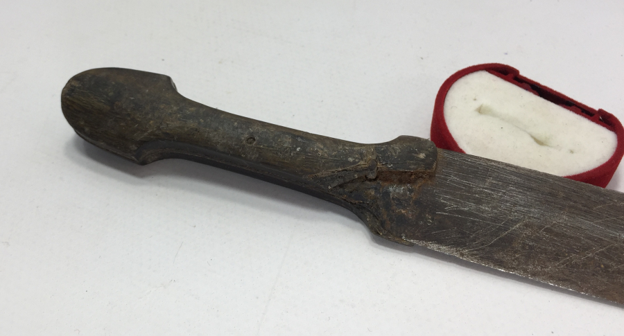 OSMANLI DÖNEMİ ÜSTÜ OSMANLICA YAZILI BURSA KAMASI