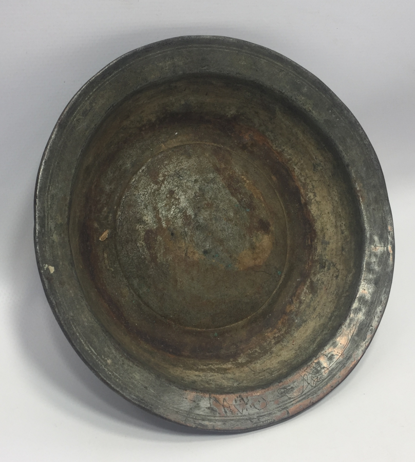 OSMANLI DÖNEMİ YENİÇERİ BAKIR TABAK