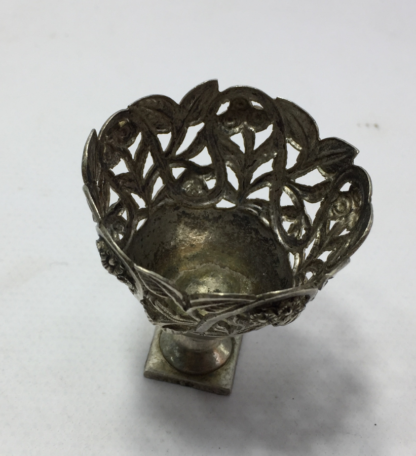 OSMANLI ERKEN DÖNEM GÜMÜŞ FİNCAN ZARFI