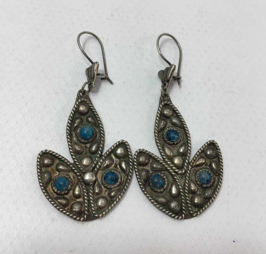 ROMA İDOLLERİ FORMUNDA ÖZEL YAPIM ANTİKA KÜPE