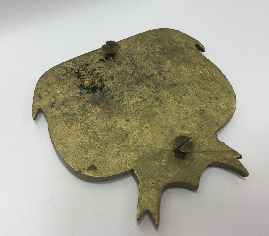 TCG PREVEZE DENİZALTINA AİT İMAL ANISI BİR PLAKA