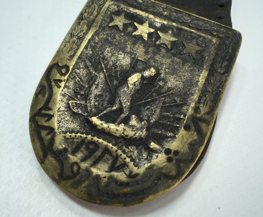 ÜZERİ OSMANLICA YAZILI 1927 YILI ÇOK NADİR NİŞAN -  İFTİHAR